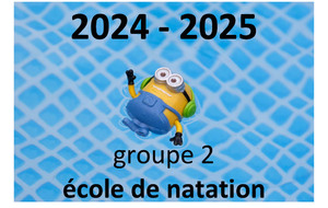 Stage école de natation Niveau 2 
